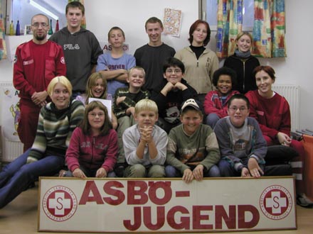 Gruppenfoto der Samariterjugend St. Georgen