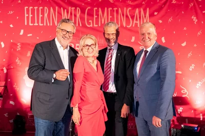 Peter Hacker, Susanne Drapalik, Oliver Löhlein und Franz Schnabl