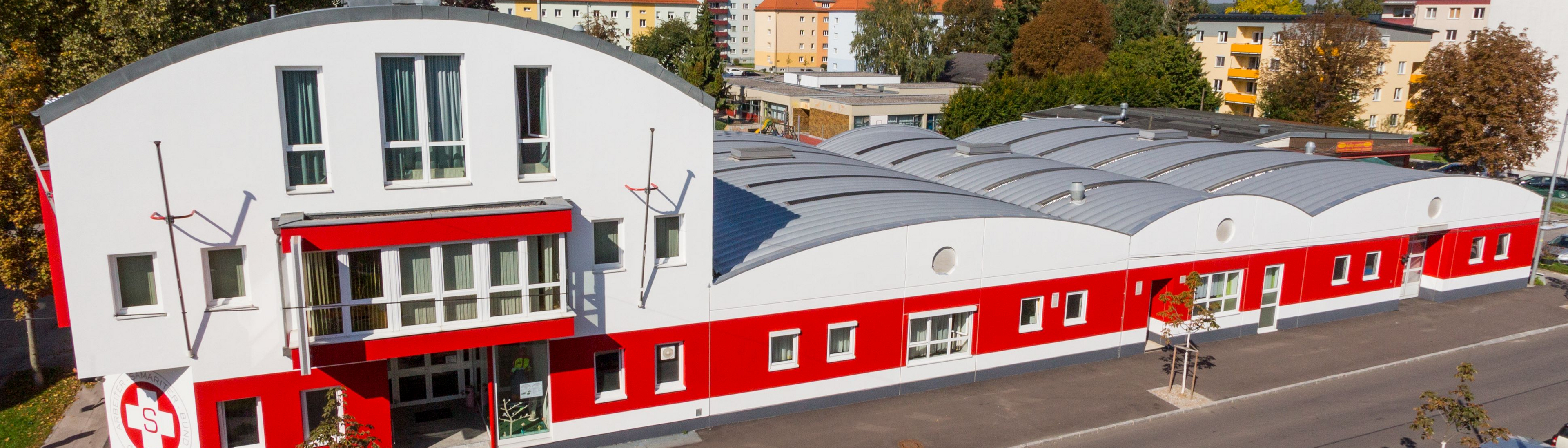 Dienststelle ASBÖ St. Pölten von oben