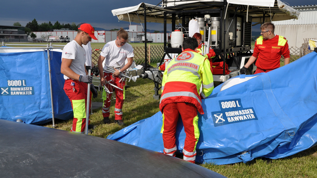 Übung Aufbau Trinkwasseraufbereitungsanlage 