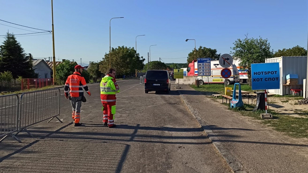 Assessment-Einsatzmodul bei einer Übung