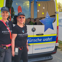 Zwei Frauen mit 
