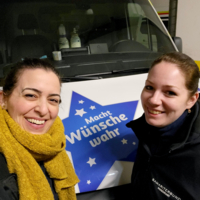 Ehrenamtliches Team auf Veronikas Wunschfahrt