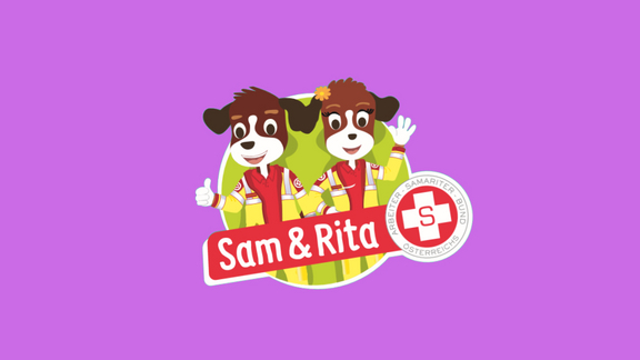 Rettungshunde Sam & Rita - Daumen hoch