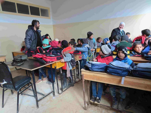 Schulklasse in Syrien