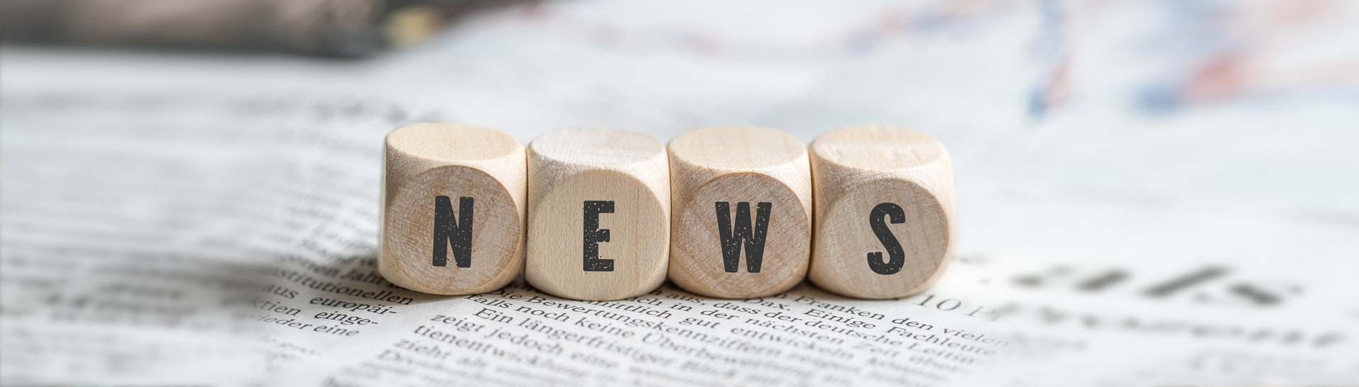 4 Holzwürfel mit Buchstaben die 