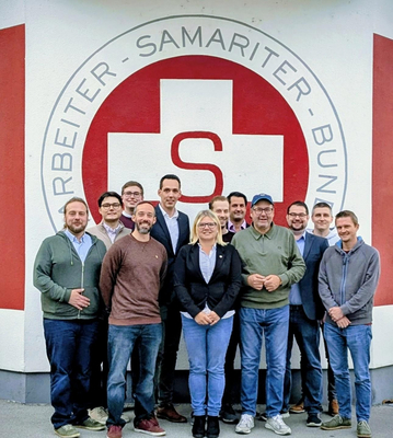 Gruppenfoto vom Vorstand des Samariterbund St. Pölten