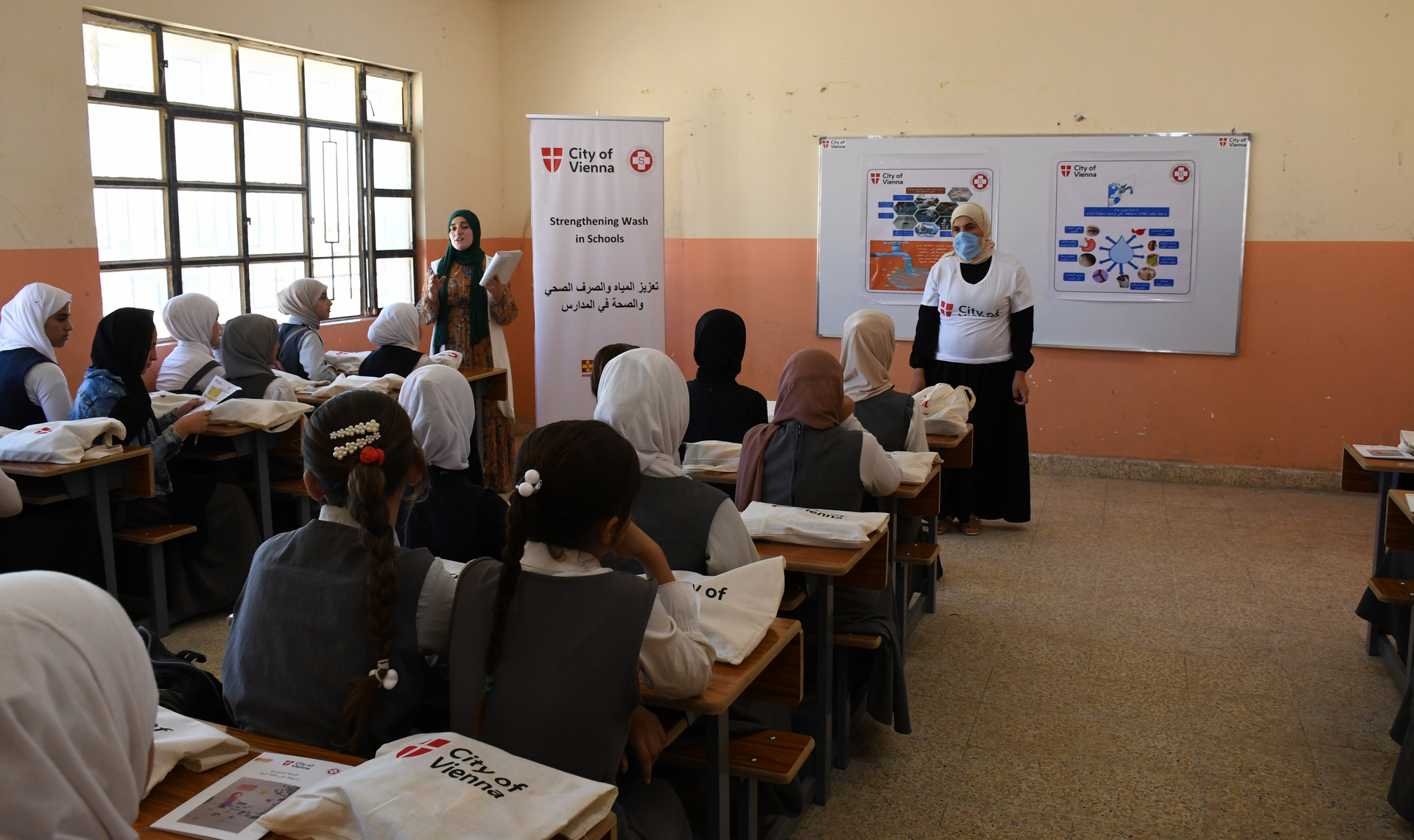 Unterricht in der Khodarania-Schule im Irak