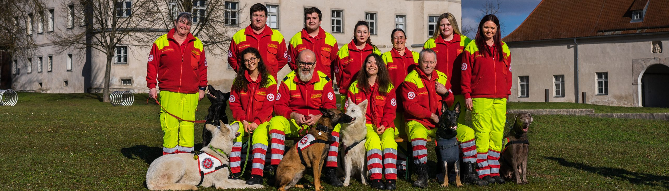 Gruppenbild Hundestaffel Alkoven