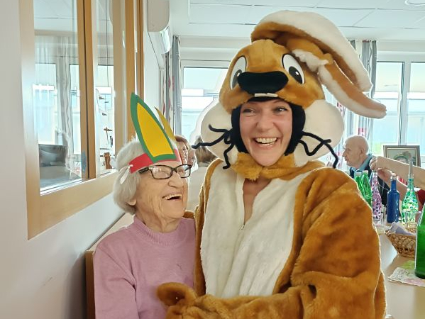 Der Osterhase im Pflegeheim - Arbeiter-Samariter-Bund Österreichs