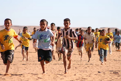 saharauische Grundschulkinder