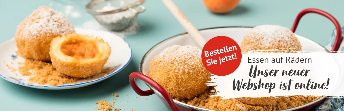 Essen auf Rädern: Unser neue Webshop ist online